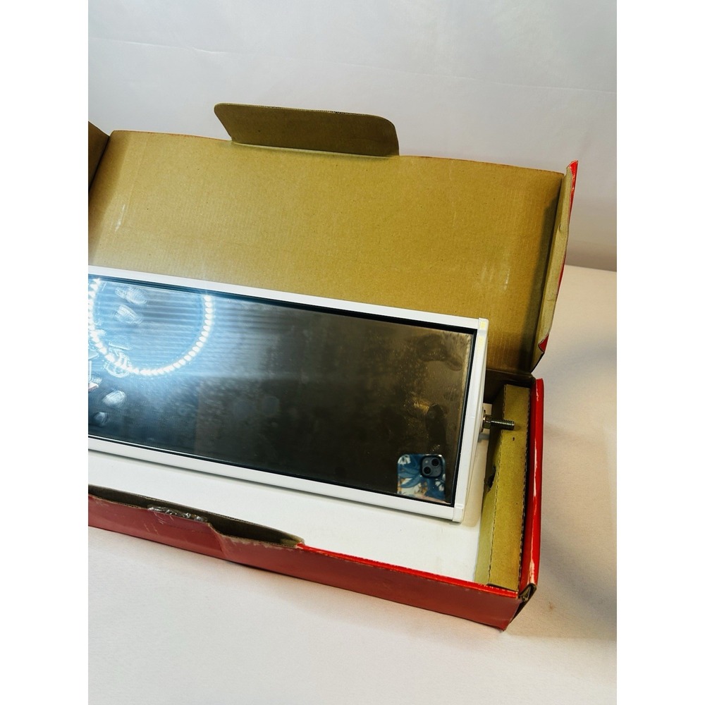 Peterson Manufacturing 667 White West Coast Mirror Assembly 6.5x16 Truck Mirror